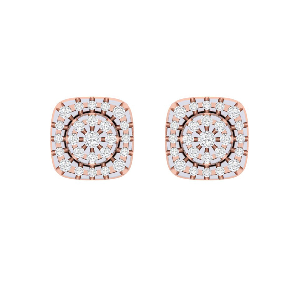 rose_gold_real_diamond_cushion_stud_earring_00806_1
