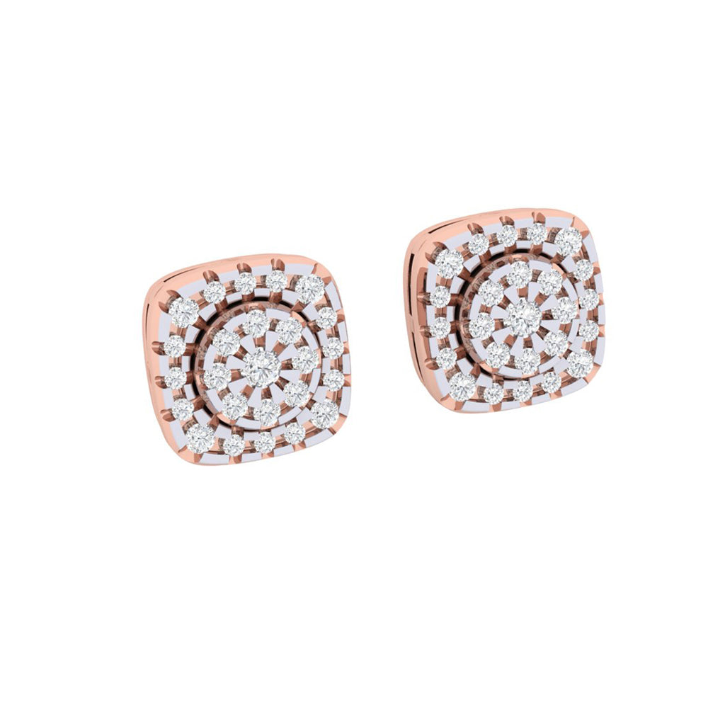 rose_gold_real_diamond_cushion_stud_earring_00806_2