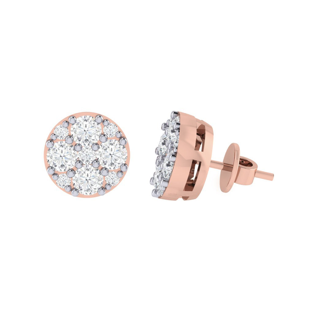 rose_gold_real_diamond_round_stud_earring_00832_3