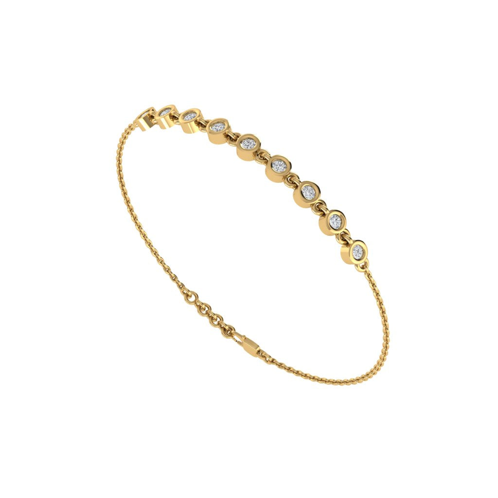 gold_real_diamond_bezel_set_bracelet_00567_2