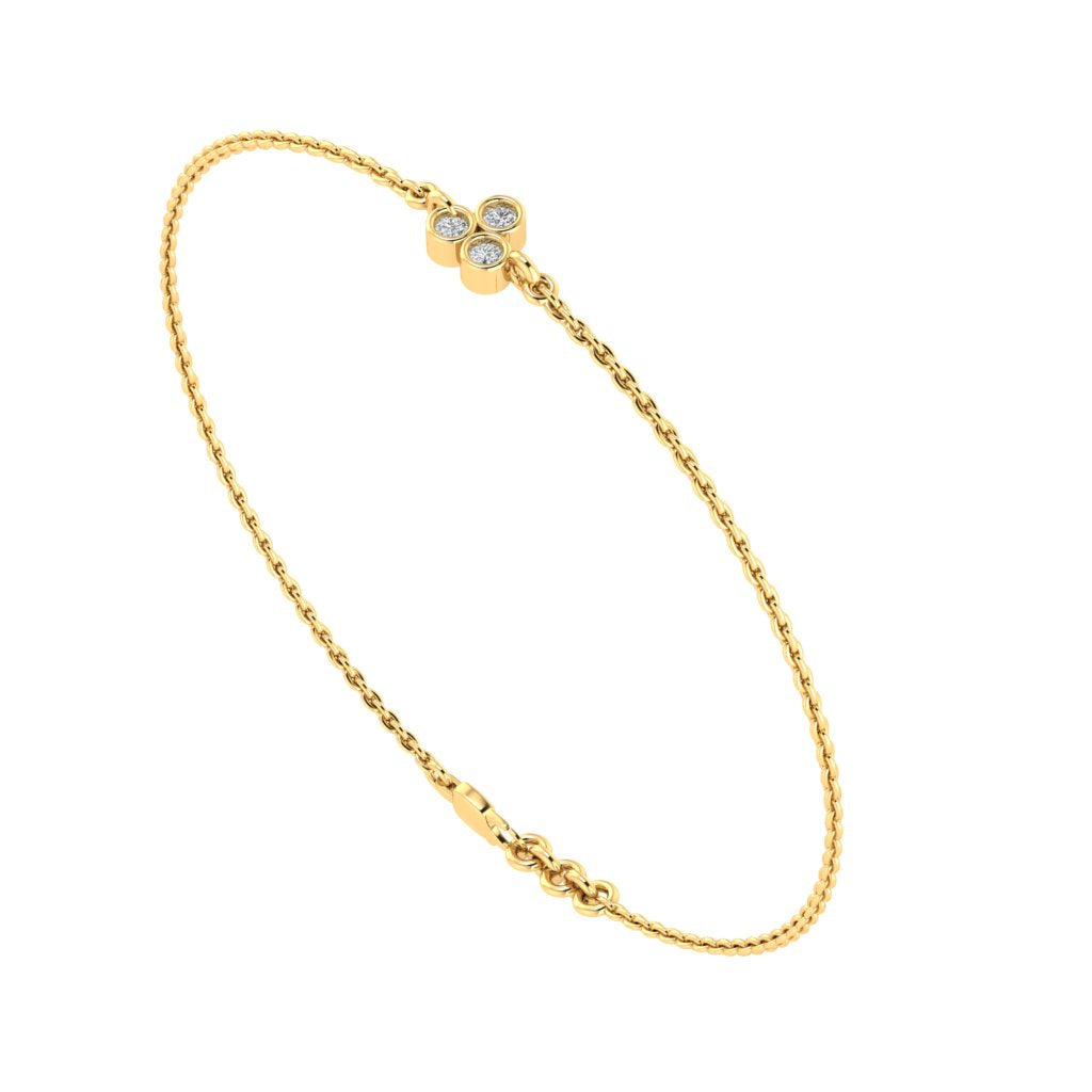 gold_real_diamond_three_stone_trio_bracelet_00570_2
