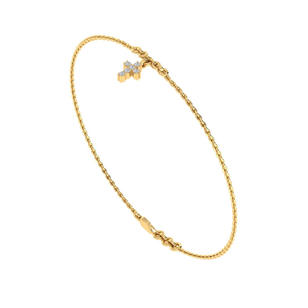 gold_real_diamond_cross_bracelet_00572_2