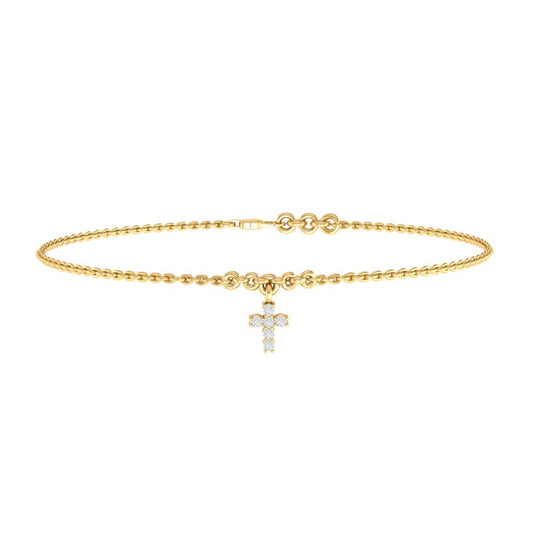 gold_real_diamond_cross_bracelet_00572_1