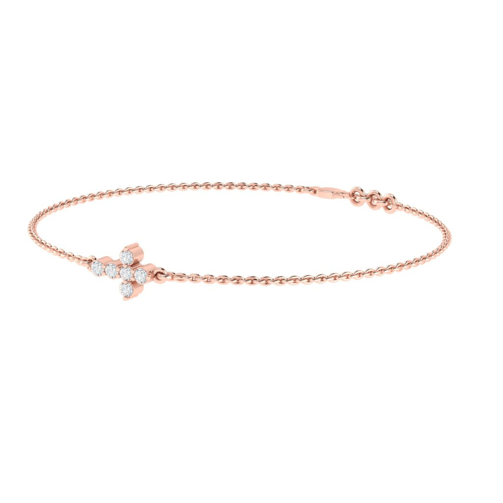 rose_gold_real_diamond_cross_bracelet_00572A_3