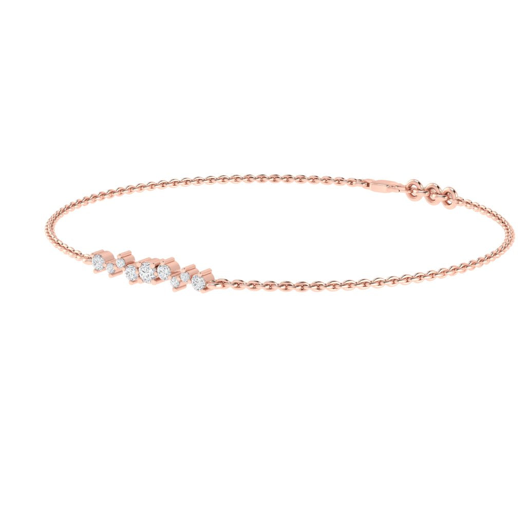 rose_gold_real_diamond_cluster_layering_bracelet_00575_3