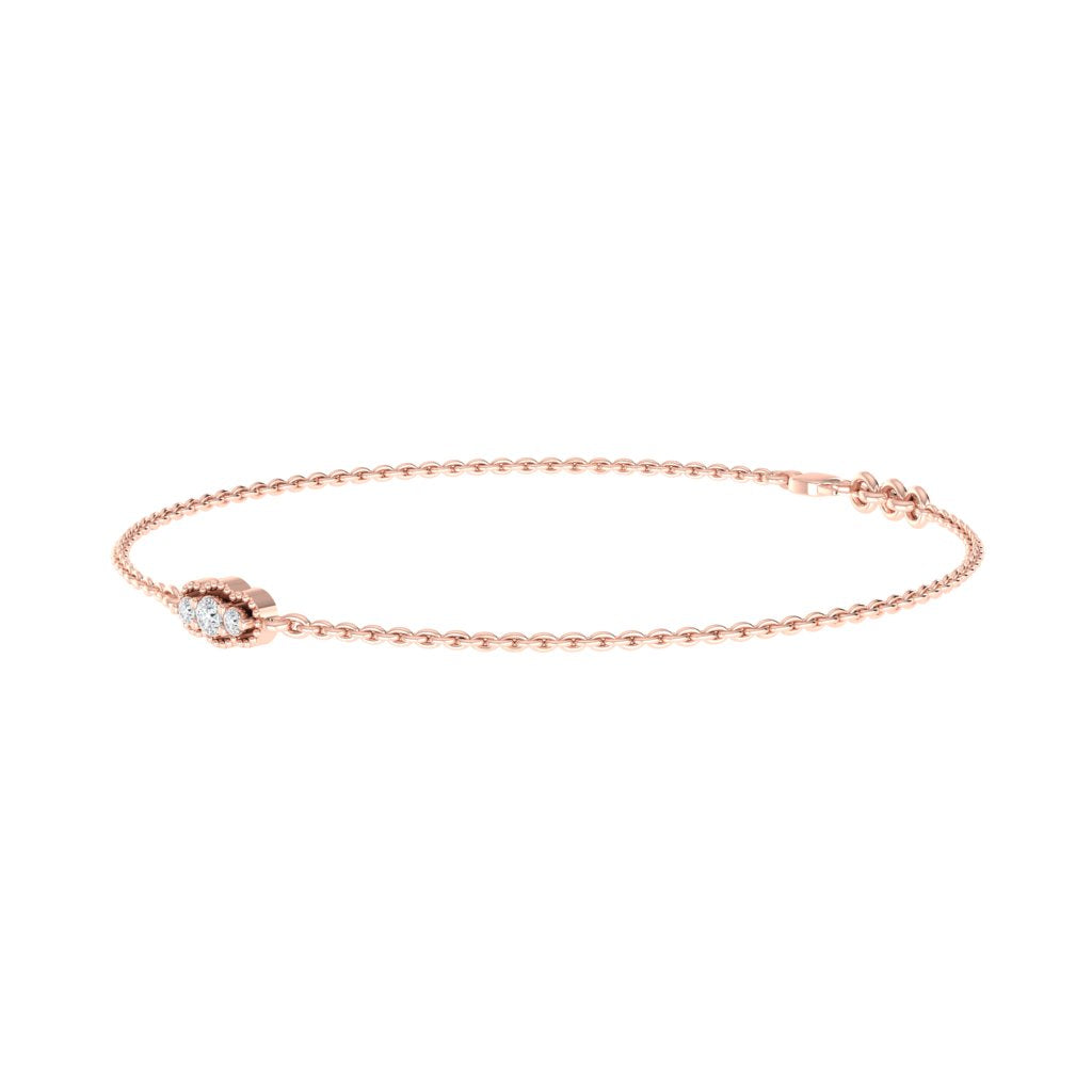 rose_gold_real_diamond_three_stone_trio_bracelet_00577_3