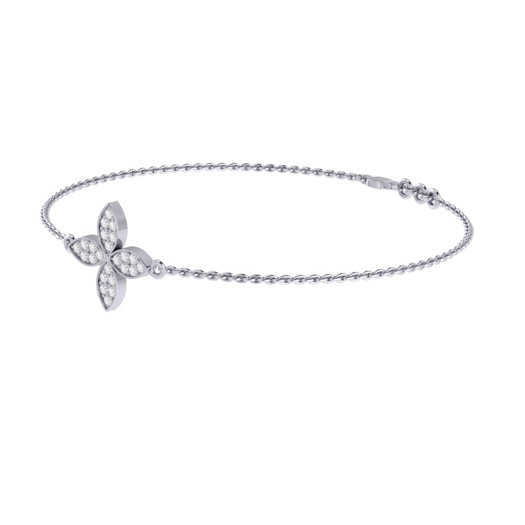 white_gold_real_diamond_floral_bracelet_00599_3