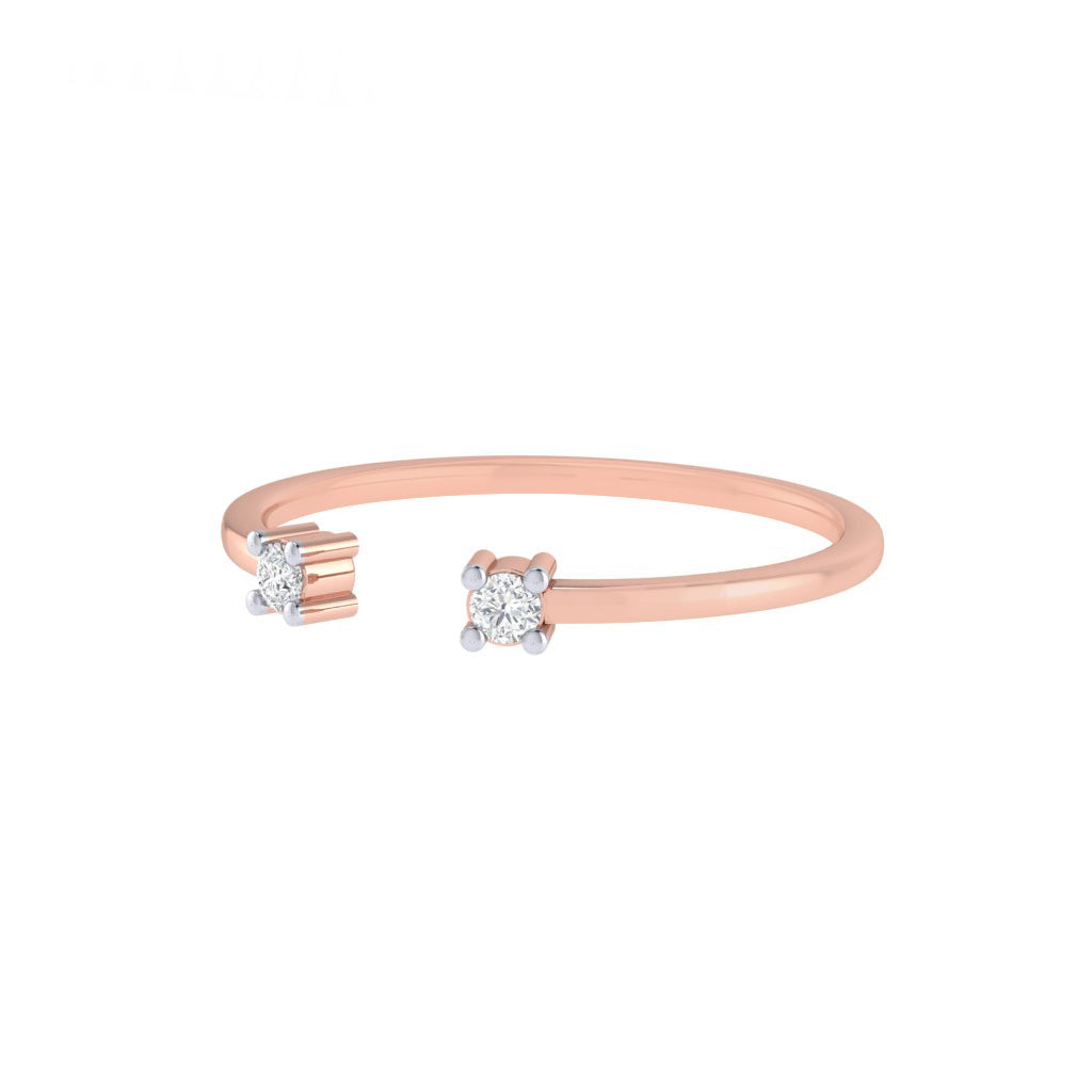 diamtrendz rose gold real diamond ring 1482_3