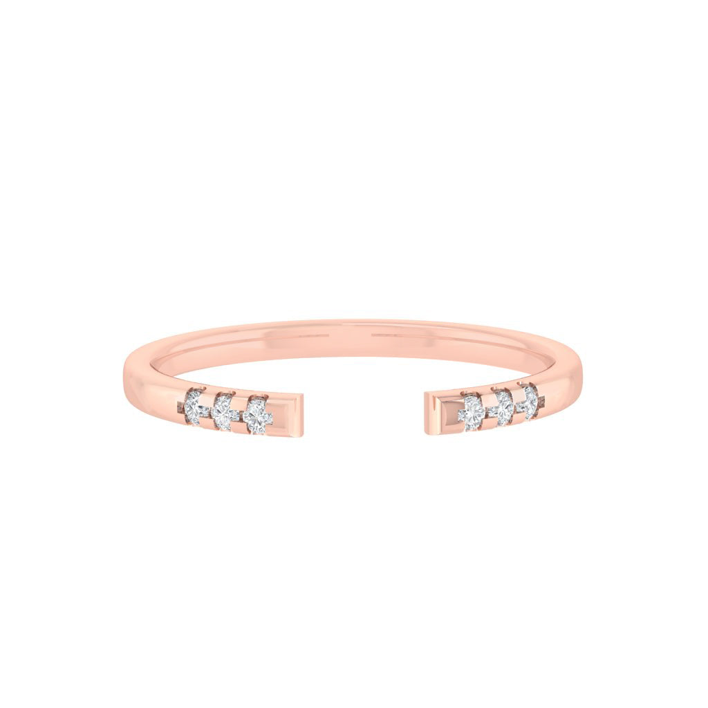 diamtrendz rose gold real diamond band ring 1485_2