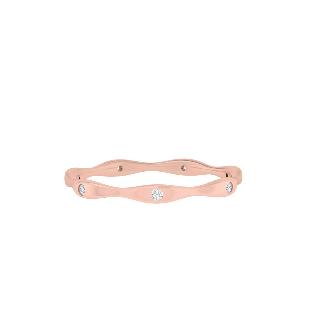 diamtrendz rose gold real diamond band ring 1489_2
