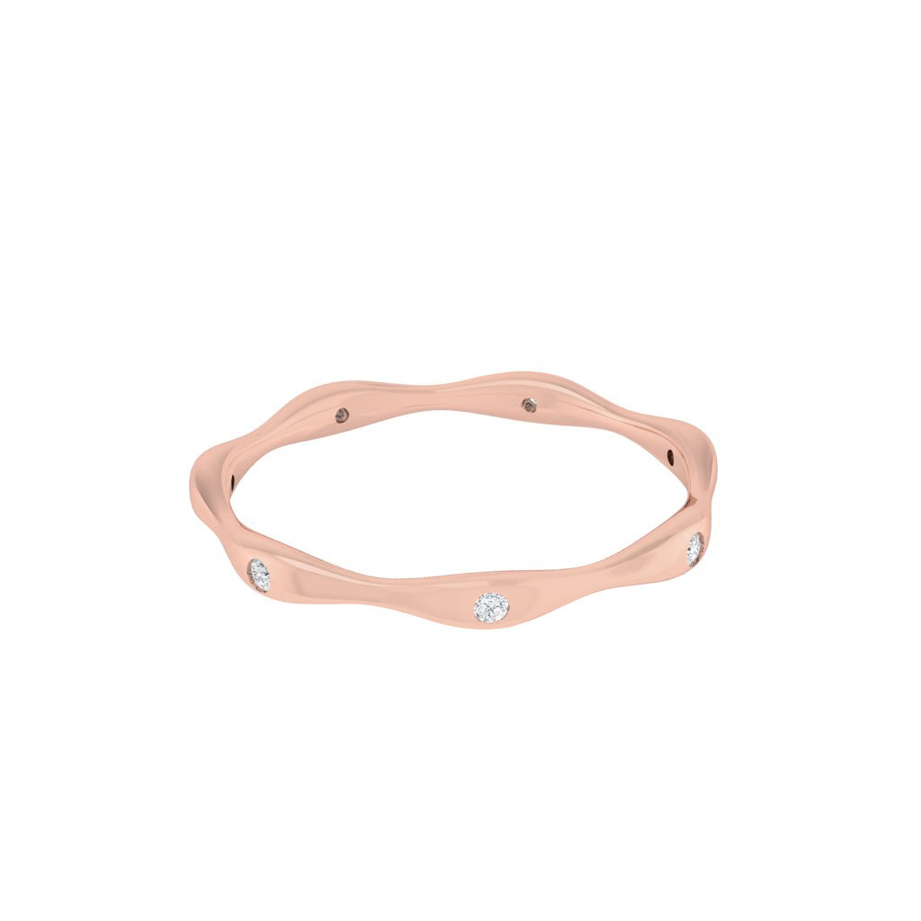 diamtrendz rose gold real diamond band ring 1489_3