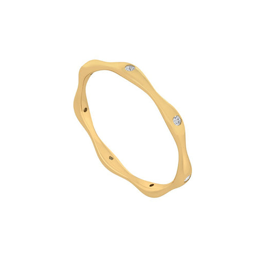 Diamtrendz gold real diamond band ring 1489_1