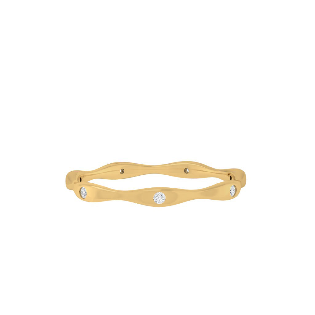 Diamtrendz gold real diamond band ring 1489_2