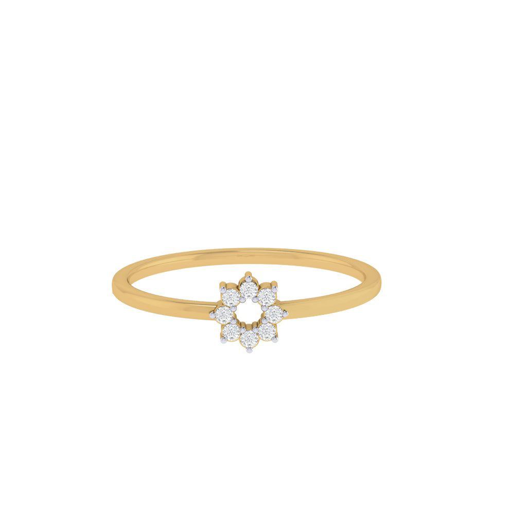 Diamtrendz gold real diamond ring 1500_2