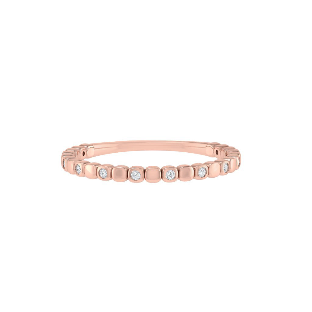 diamtrendz rose gold real diamond band ring 1540_2