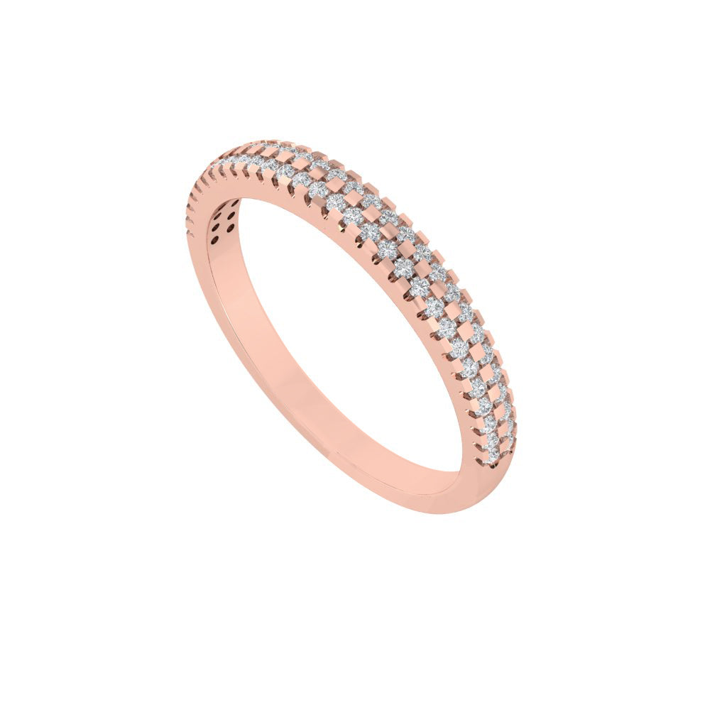 diamtrendz rose gold real diamond band ring 1818_1