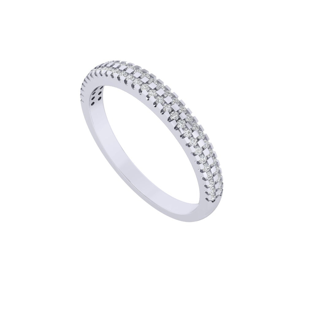 Diamtrendz white gold real diamond band ring 1818_1