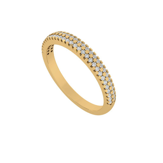 Diamtrendz gold real diamond band ring 1818_1