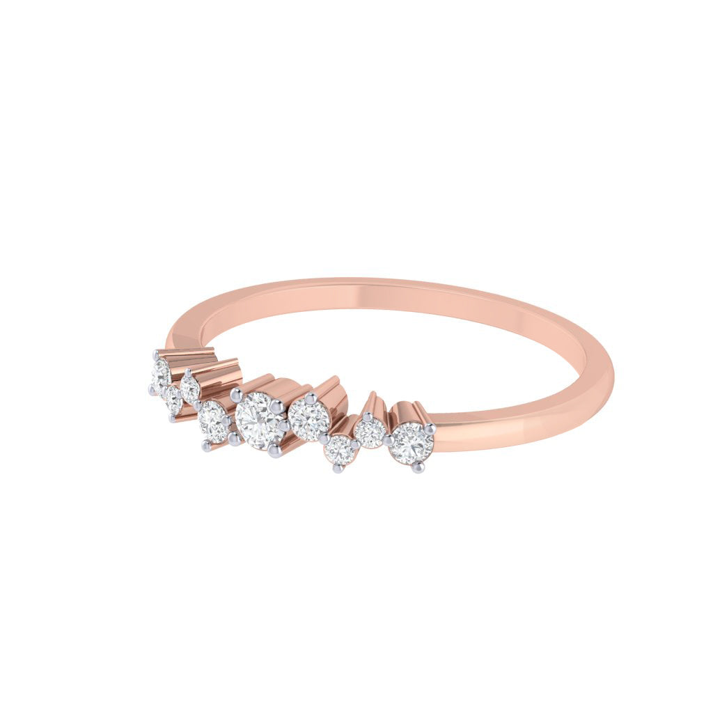 diamtrendz rose gold real diamond band ring 1821_3