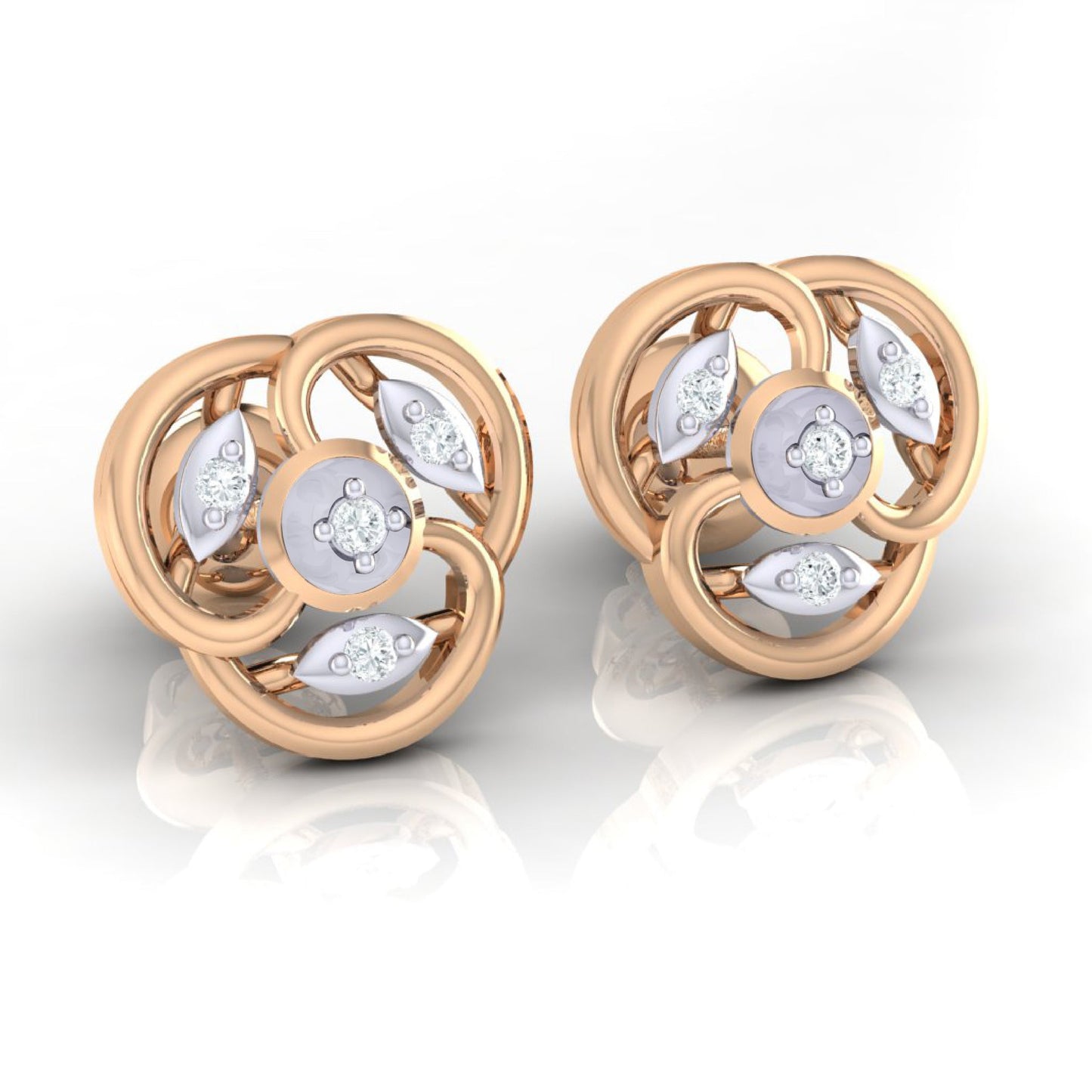 rosegoldrealdiamondearring111_2