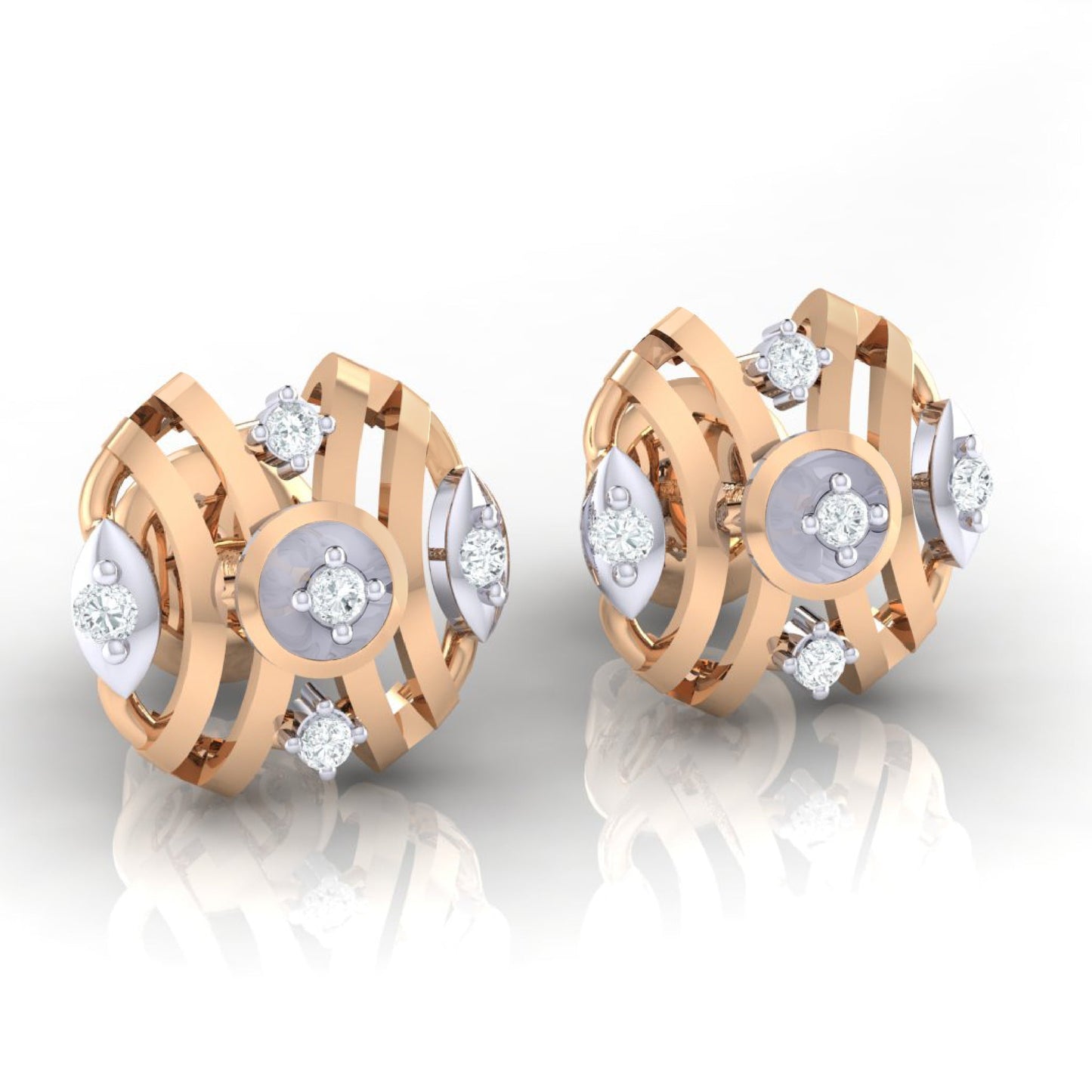 rosegoldrealdiamondearring113_2