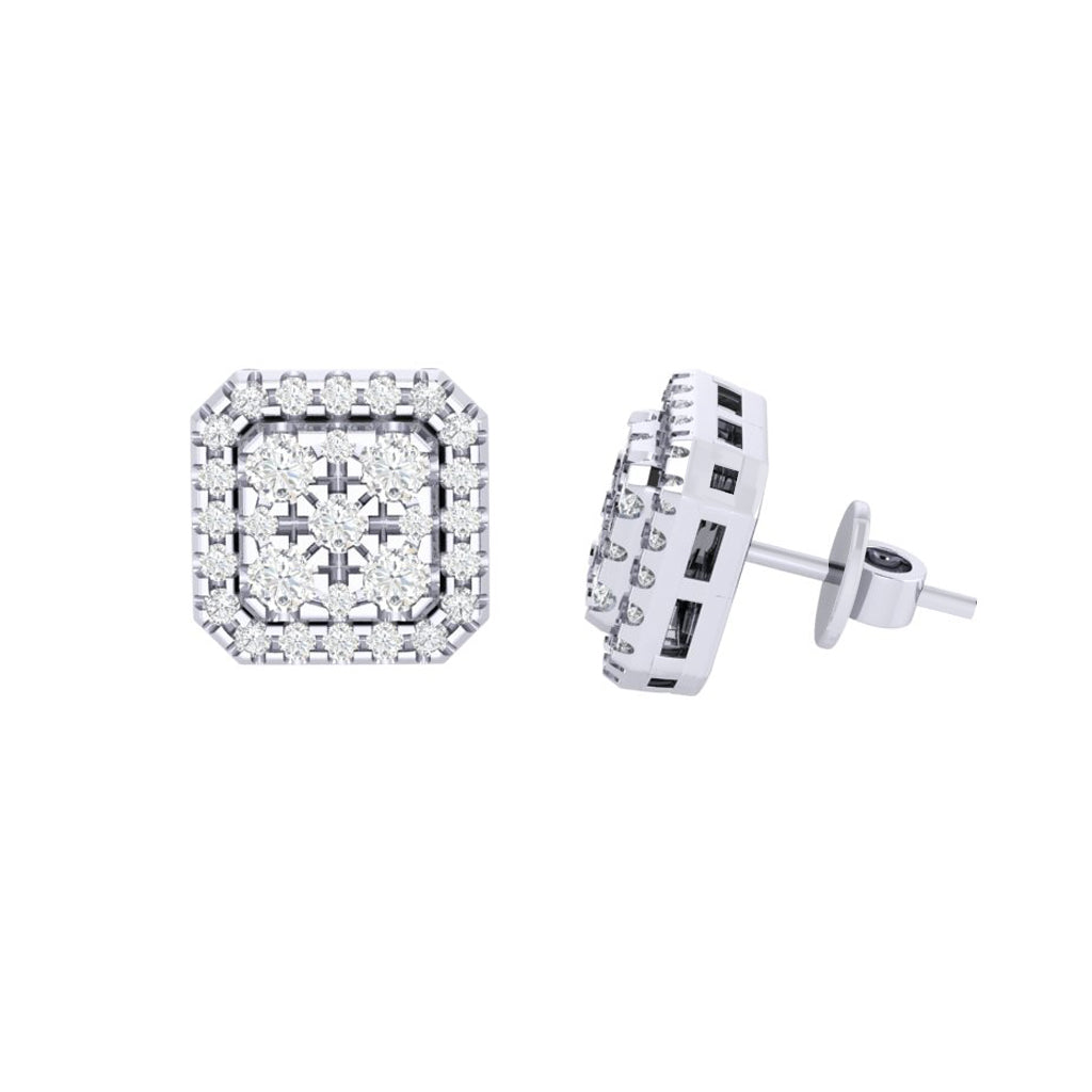 white_gold_real_diamond_square_stud_earring_00797A_3