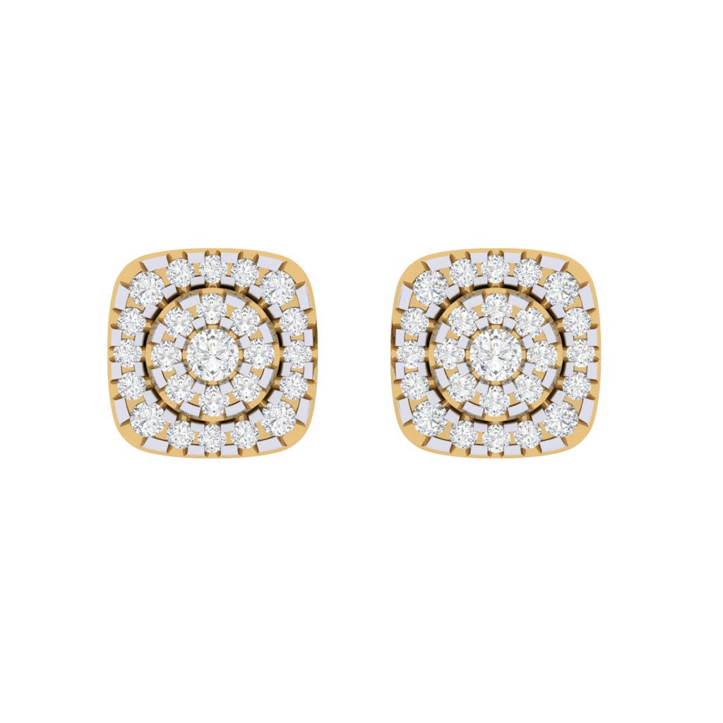 gold_real_diamond_cushion_stud_earring_00798A_1