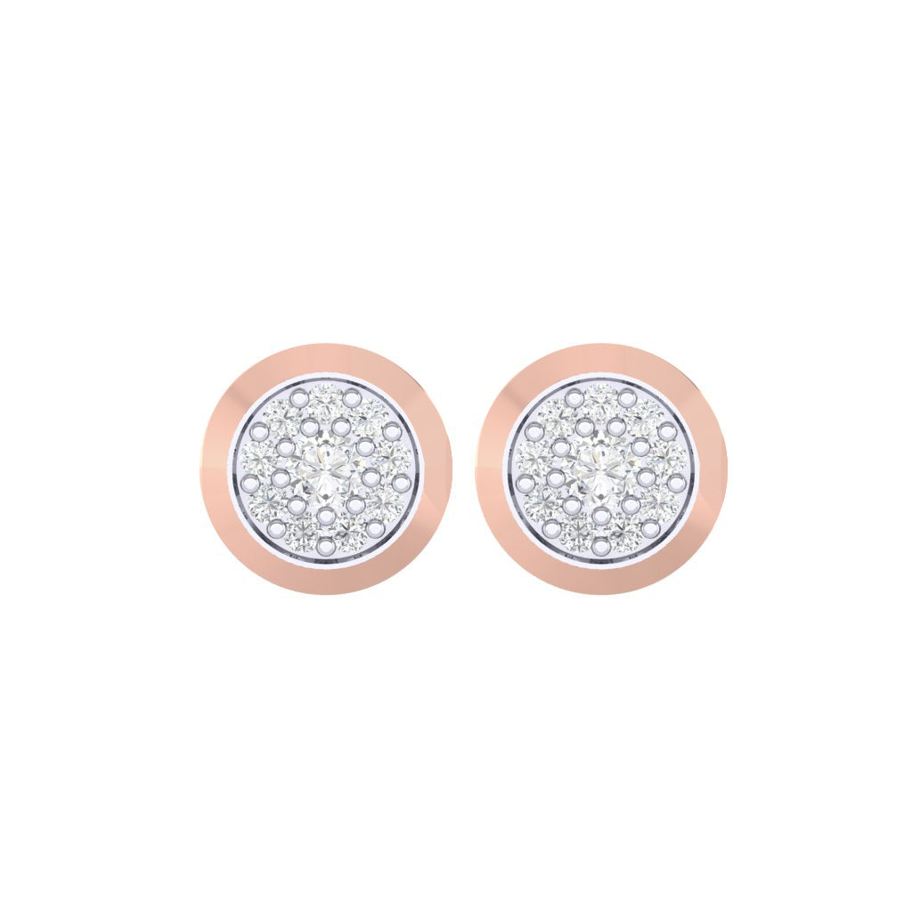rose_gold_real_diamond_round_stud_earring_00817_1