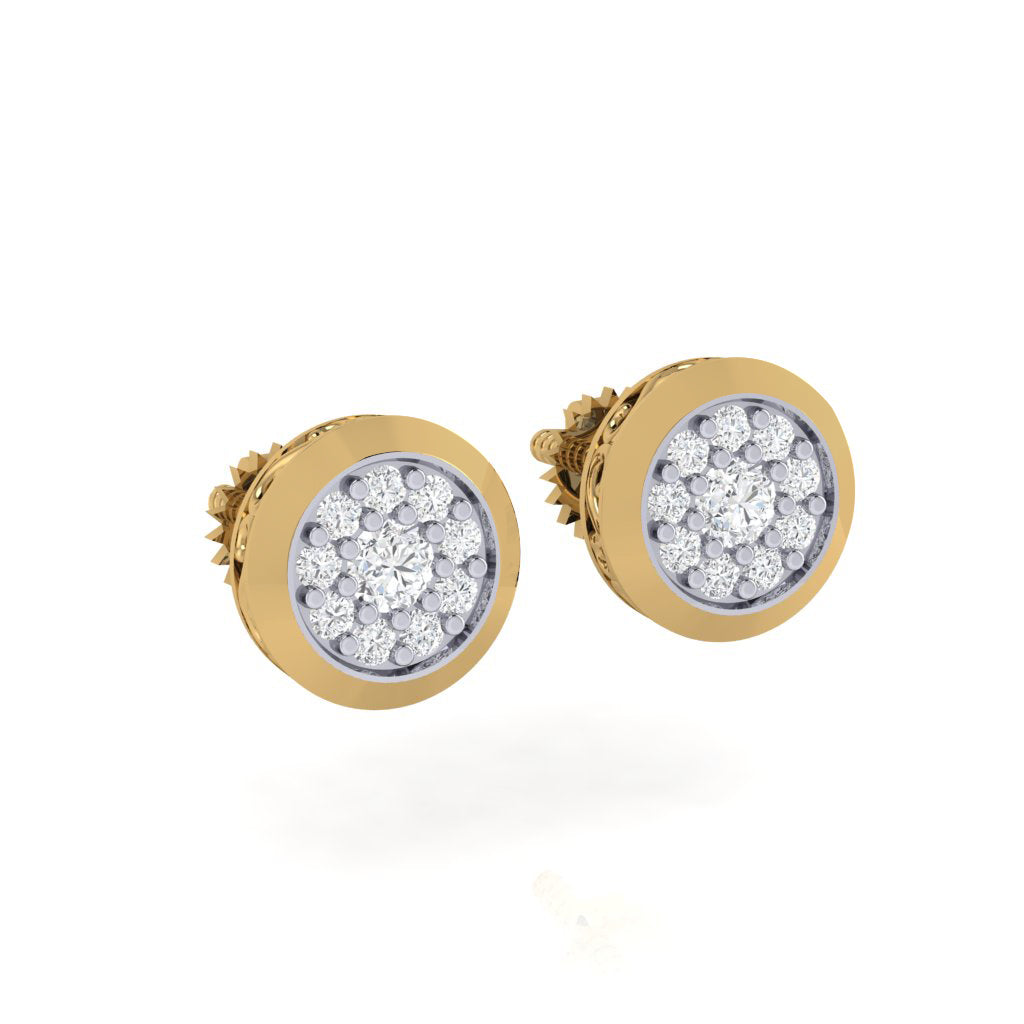 gold_real_diamond_round_stud_earring_00817_2