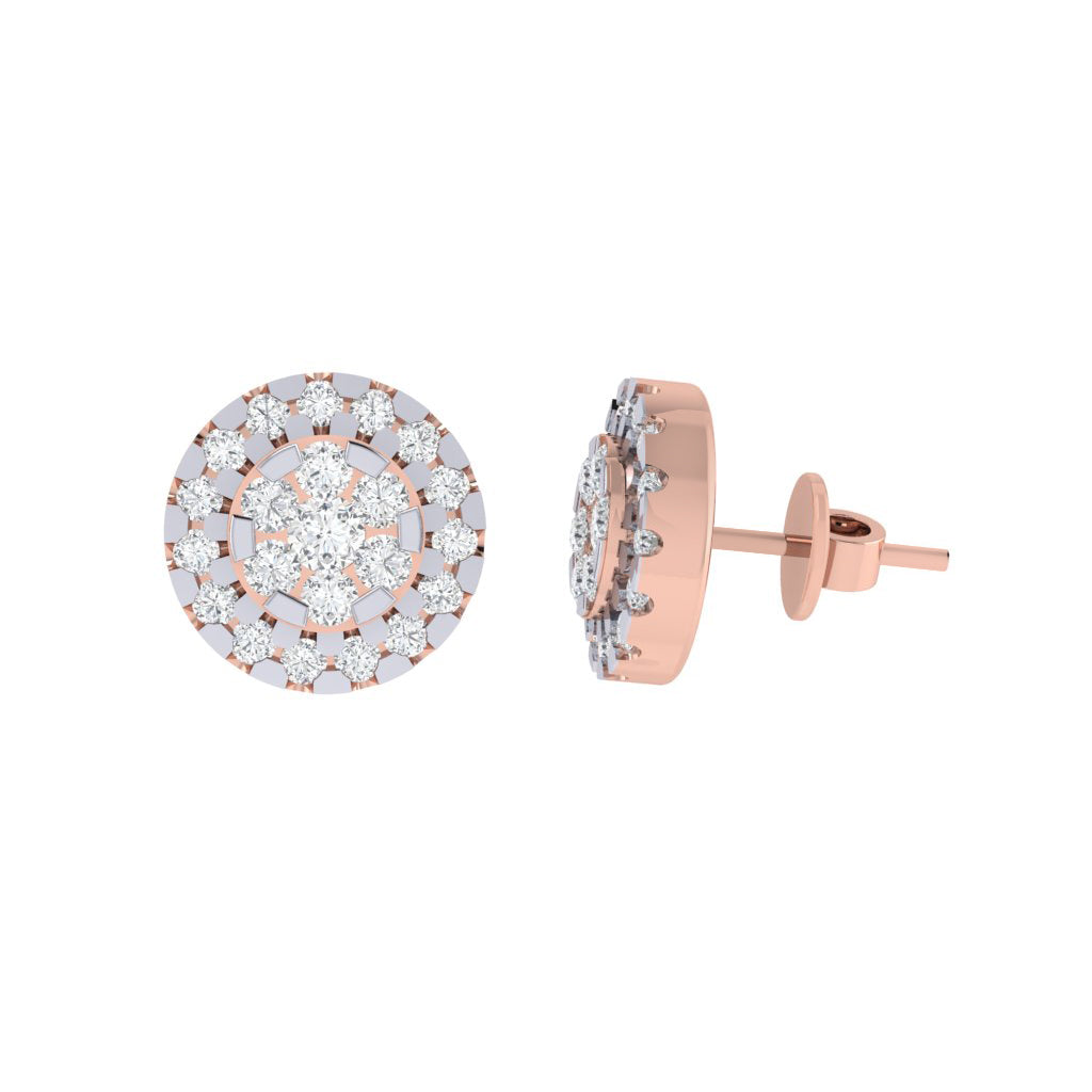 rose_gold_real_diamond_round_stud_earring_00832_3