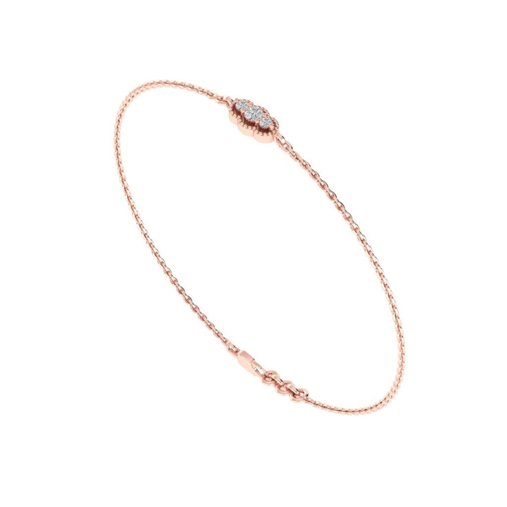 rose_gold_real_diamond_three_stone_trio_bracelet_00577_2