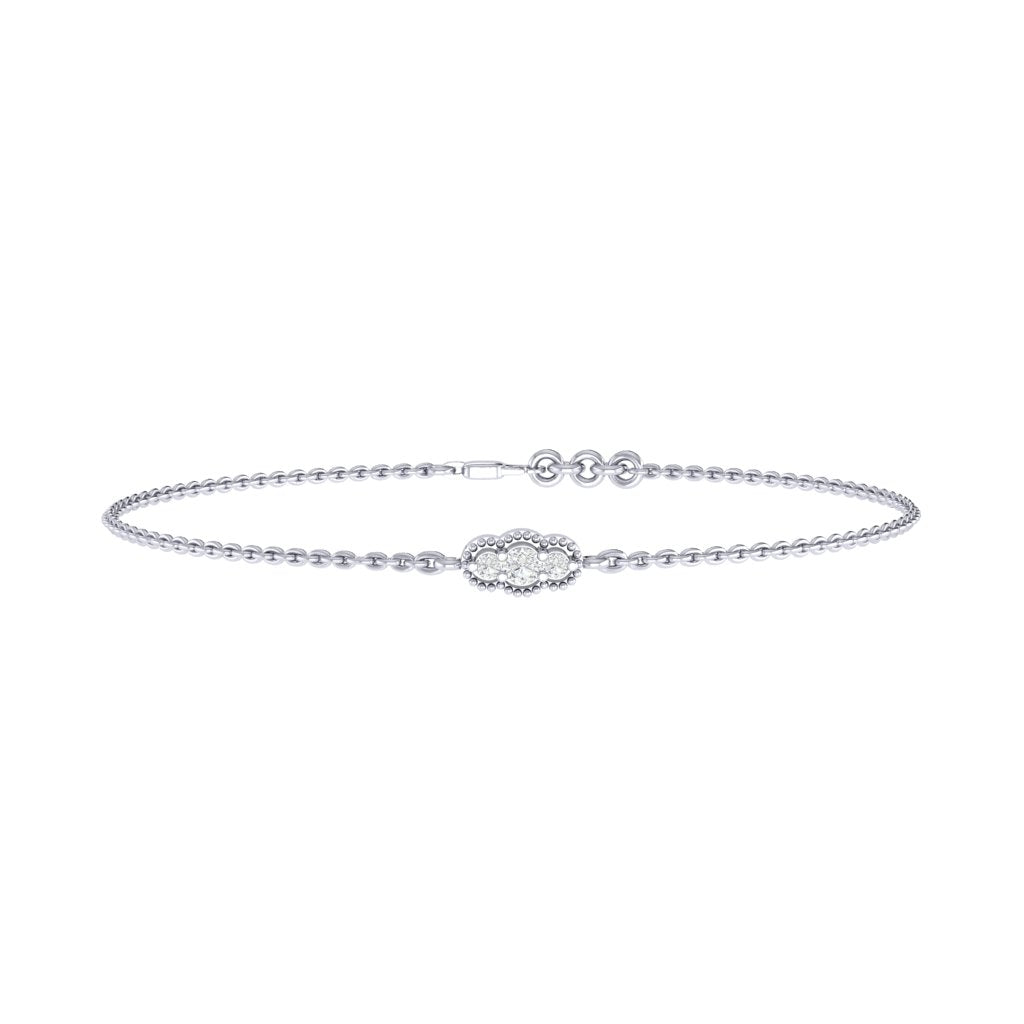 white_gold_real_diamond_three_stone_trio_bracelet_00577_1