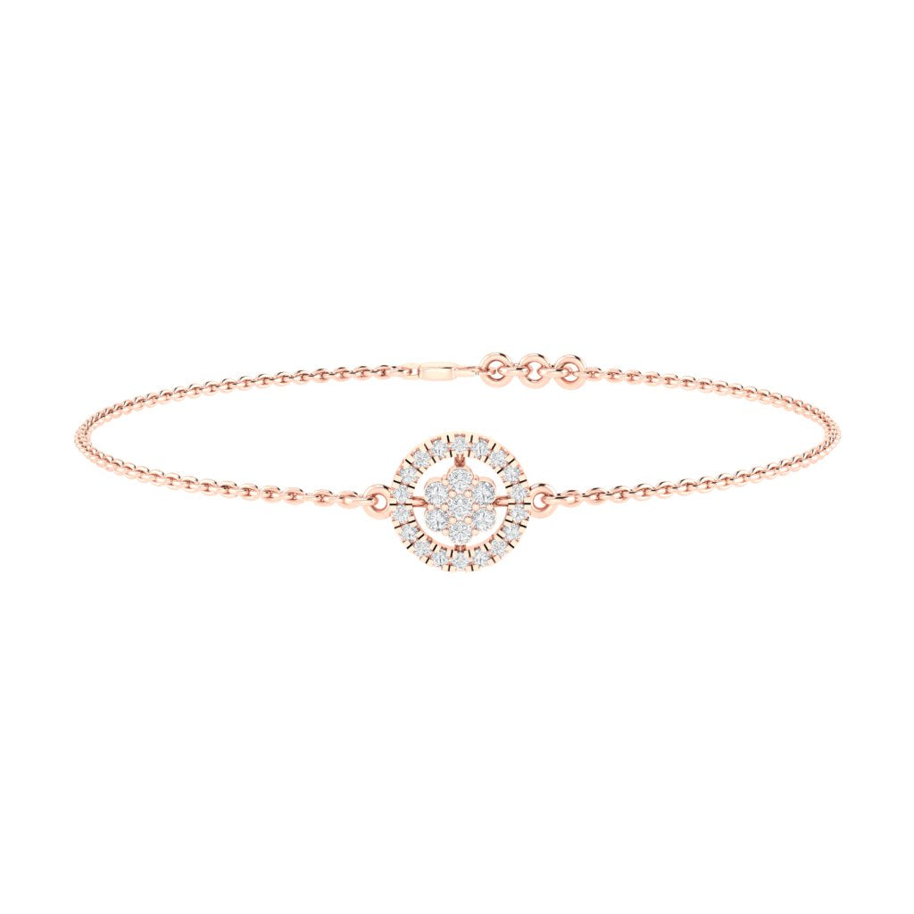 rose_gold_real_diamond_cluster_halo_bracelet_00598_1