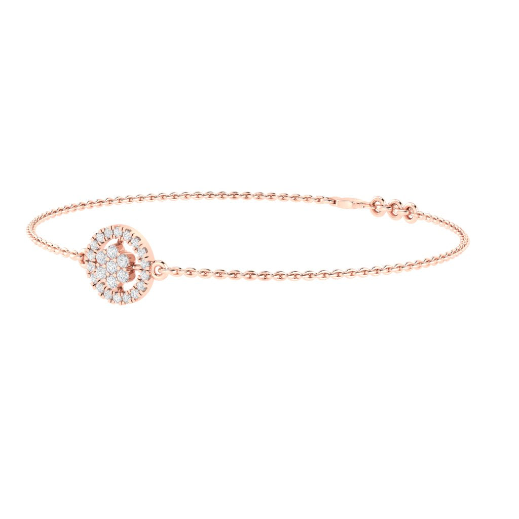 rose_gold_real_diamond_cluster_halo_bracelet_00598_3