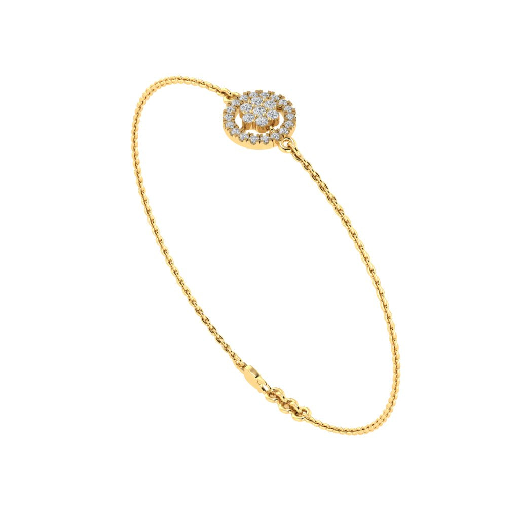 gold_real_diamond_cluster_halo_bracelet_00598_2