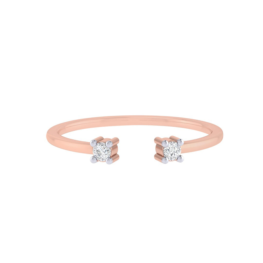 diamtrendz rose gold real diamond ring 1482_2