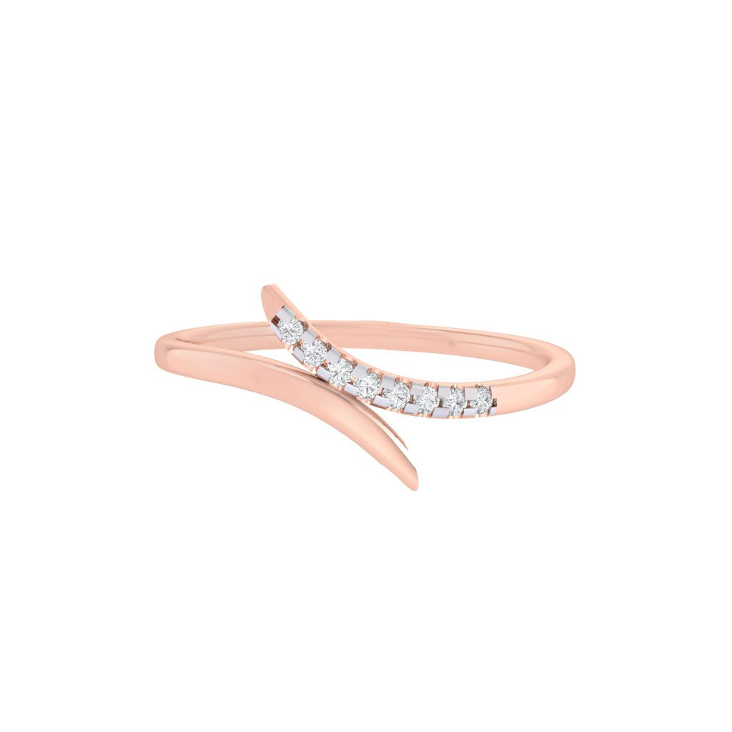 diamtrendz rose gold real diamond ring 1542_2