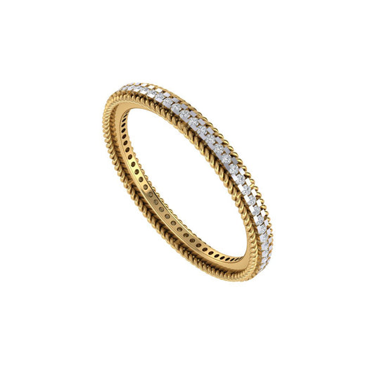 Diamtrendz gold real diamond band ring 1824_1